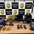 Suspeito de homicídio em atacado de Canoas é preso com fuzis, pistolas e coletes balísticos
