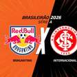 Bragantino x Internacional: onde assistir, escalações e arbitragem