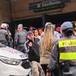 Tiroteio com cinco feridos paralisa a Linha 1-Azul após assalto em São Paulo