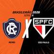 Remo x São Paulo, AO VIVO, com a Voz do Esporte, às 19h