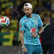 Neymar brinca com bola e 'resenha' com presidente da CBF antes de amistoso entre Brasil e Panamá