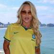 Virginia é xingada por torcedores após gol de Vini Jr. em jogo amistoso do Brasil no Maracanã