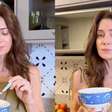 Seria este o segredo da jovialidade de Letícia Spiller aos 52 anos? Atriz de 'Coração Acelerado' toma iogurte proteico com manga e granola na dieta. 'Salva a rotina'