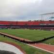São Paulo inicia retirada do gramado do Morumbis durante pausa para a Copa