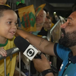 Garotinho corneta Neymar ao vivo no SporTV: 'Só fica caindo'