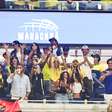 Virginia vibra com goleada do Brasil no Maracanã; torcida provoca e xinga influenciadora
