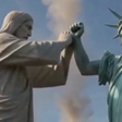 Vídeo de IA feito por Irã mostra Cristo Redentor derrotando Estátua da Liberdade