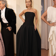 Renda dramática, seda plissada e black tie moderno: Marina Ruy Barbosa e Alexandre Nero se reencontram em noite de gala com Mariana Ximenes, Camila Pitanga e outros famosos