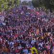 Marcha para Jesus reúne milhões de fiéis e provoca mudanças no trânsito de São Paulo nesta quinta-feira (4)