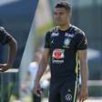 Endrick e Casemiro entram juntos no último treino antes de amistoso da Seleção