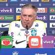 Ancelotti confirma mudanças no time titular da Seleção: 'Quero ver outra opção de equipe'