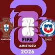 Portugal x Chile, AO VIVO, com a Voz do Esporte, às 13h45