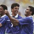 Bebeto pede para Endrick repetir comemoração histórica da Copa de 1994
