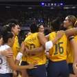 Seleção feminina vence jogaço de cinco sets e encerra invencibilidade de 39 partidas da Itália