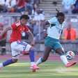 Rafael Leão explica confusão com Iván Román em amistoso de Portugal