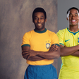 Endrick é o novo Pelé? Comparação entre 'mascote' da Seleção atual e jogador icônico viraliza: uma coincidência marcante sobre os dois chama atenção