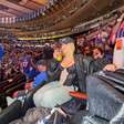 Às vésperas da Copa, Virginia Fonseca acompanha jogo da NBA em Nova York