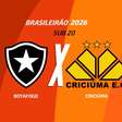 Botafogo x Criciúma (Sub-20): onde assistir, escalações e arbitragem