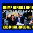 Trump não deportou 'diplomatas petistas'; imagem de deputados chorando foi feita com IA