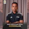 Árbitro somali barrado pelos EUA é convidado para apitar no Canadá