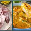Moqueca baiana tradicional feita com peixe fresco e um molho muito bem temperado