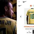 Erro em camisa oficial do Brasil com nome de Neymar viraliza nas redes