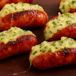 Linguiça recheada na airfryer suculenta e prática