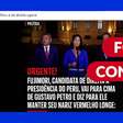 É de 2023 vídeo em que Keiko Fujimori diz para Petro 'não meter nariz vermelho' no Peru