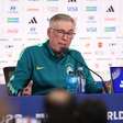 Ancelotti fala sobre corte de Wesley e recuperação de Neymar: "Qualidade indiscutível"
