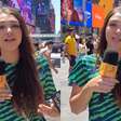 Influencer Belle Tofani aposta em Brasil indo longe na Copa e revela emoção por conhecer Fred Bruno