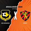 São Bernardo x Sport: onde assistir, escalações e arbitragem