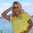 Cropped com aplicações e jeans wide leg de cintura baixa: Virgínia abala no look para primeiro jogo do Brasil na Copa do Mundo 2026 em meio a rumores de reconciliação com Vini Jr. Veja!