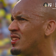 Fabinho deixa campo com rosto sangrando, mas volta para defender a Seleção Brasileira