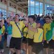 Esquenta para a estreia do Brasil na Copa: Torcedores brasileiros agitam MetLife horas antes do jogo