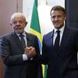 Lula se reúne com Macron em Évian, à margem do G7