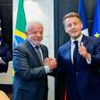 Lula se reúne com Macron e outros líderes antes de encontro do G7: 'Agradeci convite para participar'