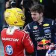 F1: Verstappen revela o que disse a Hamilton após vitória pela Ferrari