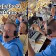 'Meu trabalho está me matando': narrador da Globo brinca ao mostrar rotina na Copa; assista