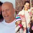 Esposa de Bruce Willis revela como filhas lidam com doença do pai
