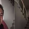 Regis Danese surge aos prantos enquanto casa pega fogo: 'Meu filho...'