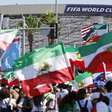 Grupo protesta contra seleção do Irã antes da estreia na Copa do Mundo