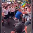 Vídeo: pancadaria envolve torcedores de Argentina e Argélia na Times Square