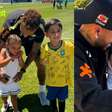 Bruna Biancardi mostra Mavie com Neymar em primeiro treino no gramado nos EUA