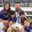 Antonela Roccuzzo homenageia Messi após recorde em Copa: 'Que privilégio é te ver fazer história'