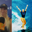 Tatiana Weston-Webb volta ao surfe na etapa Vivo Rio Pro após maternidade: 'Mãe primeiro, atleta depois'