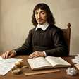 René Descartes, pensador que separava inteligência bruta de sabedoria aplicada: "Não basta ter uma boa mente, o principal é aplicá-la bem"