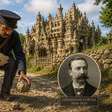 Levou 33 anos! Um carteiro transformou pedras recolhidas na estrada em um monumento histórico na França