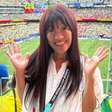 Há quase três décadas acompanhando o Brasil, repórter japonesa mantém fé no hexa