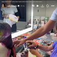 Zoe transforma peruca de Sabrina Sato para Dia do Cabelo Maluco