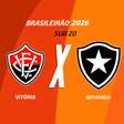 Vitória x Botafogo (Sub-20): onde assistir, escalações e arbitragem